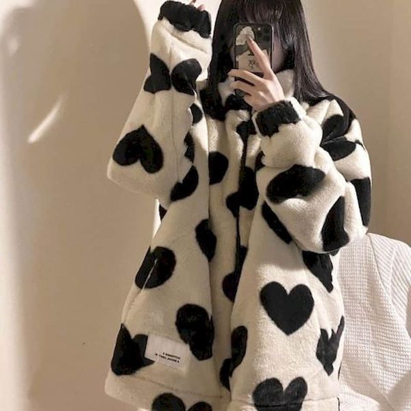 women's jackets sheep coat, synthetic fur jacket, thick, loose, quilted, korea, plush, autumn and winter, Black;brown
women's jackets sheep coat, synthetic fur jacket, thick, loose, quilted, korea, plush, autumn and winter, Black;brown