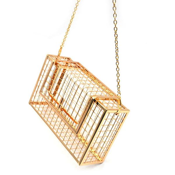evening bags shoulder bag luxury hollow out women designer crossbody metal cages wedding party handbag clutch bolsa
evening bags shoulder bag luxury hollow out women designer crossbody metal cages wedding party handbag clutch bolsa