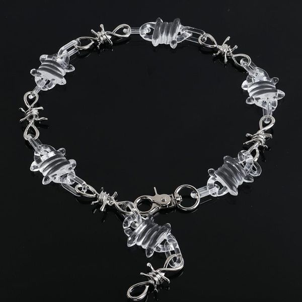 chokers fishsheep rock transparent acrylic spike rivets chain necklace for men women gothic thorns long choker 2021 jewelry, Golden;silver
chokers fishsheep rock transparent acrylic spike rivets chain necklace for men women gothic thorns long choker 2021 jewelry, Golden;silver