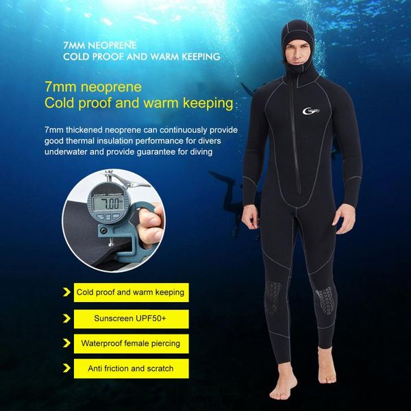 swim wear 7mm wetsuit long sleeve fission hooded neoprene submersible suit for men keep warm waterproof diving
swim wear 7mm wetsuit long sleeve fission hooded neoprene submersible suit for men keep warm waterproof diving