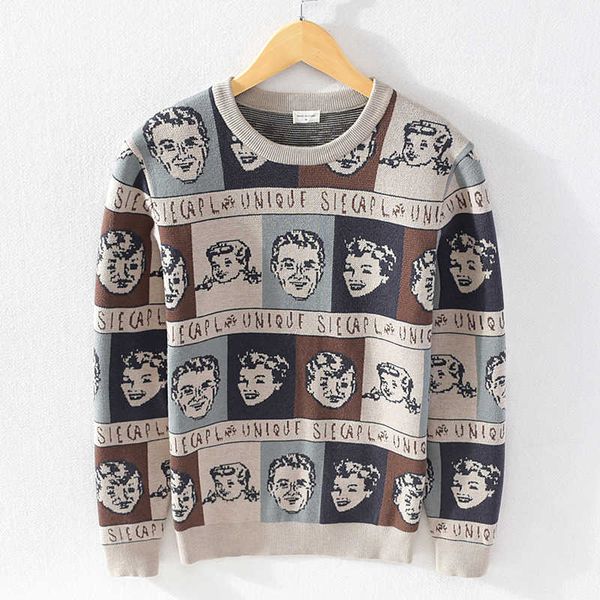 men's sweaters nova chegada de manga comprida masculina confortvel suteres para homem casual na moda camisola dos homens chandail af86, White;black
men's sweaters nova chegada de manga comprida masculina confortvel suteres para homem casual na moda camisola dos homens chandail af86, White;black