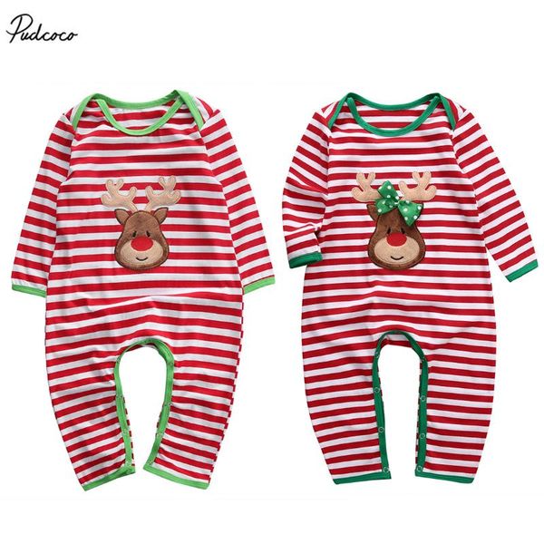 toddler baby boy girl christmas romper elk cartoon stripe long sleeve jumpsuit pajamas clothes outfit 0-24m jumpsuits, Blue
toddler baby boy girl christmas romper elk cartoon stripe long sleeve jumpsuit pajamas clothes outfit 0-24m jumpsuits, Blue