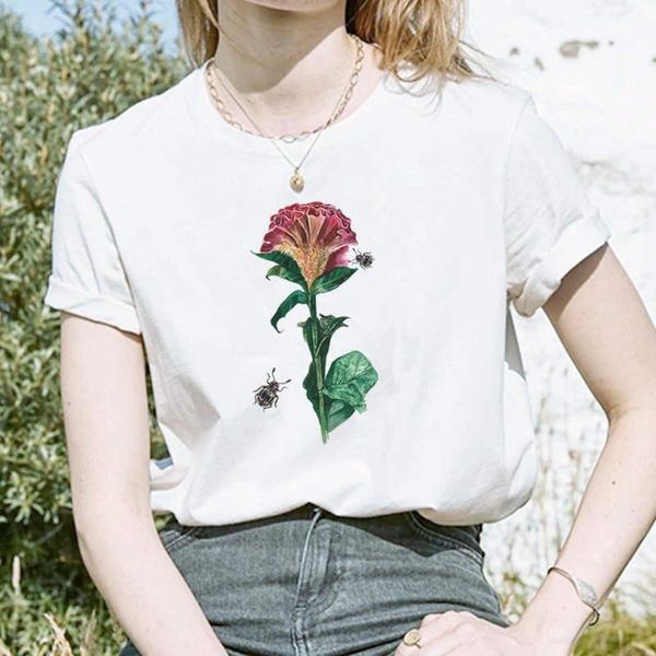 women's t-shirt summer 100%cotton women t shirt plus size colorful flower print tees short sleeve woman fashion loose female tshirt, White
women's t-shirt summer 100%cotton women t shirt plus size colorful flower print tees short sleeve woman fashion loose female tshirt, White