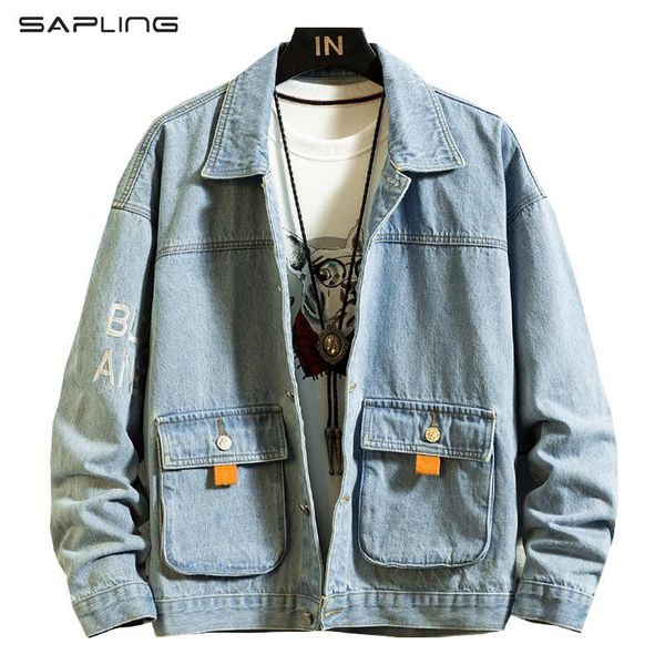 men's jackets 2021 retro loose denim jacket fashion streetwear blue dark gray coat male brand clothes chaqueta vaquera hombre, Black;brown
men's jackets 2021 retro loose denim jacket fashion streetwear blue dark gray coat male brand clothes chaqueta vaquera hombre, Black;brown