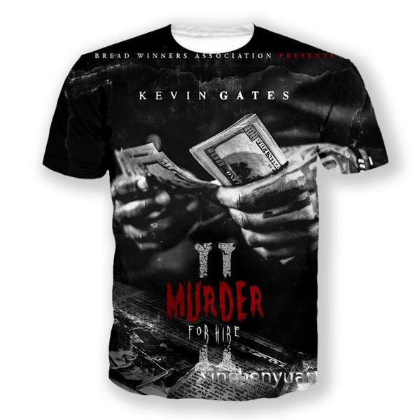 men's t-shirts xinchenyuan kevin gates funny 3d print men t shirt hip hop women tshirt clothing suppliers for drop shipper a41, White;black
men's t-shirts xinchenyuan kevin gates funny 3d print men t shirt hip hop women tshirt clothing suppliers for drop shipper a41, White;black