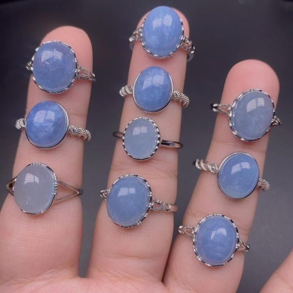 random healing jewelry natural stone rings for women adjsutable oval shape real blue quartz crystal party wedding, Slivery;golden
random healing jewelry natural stone rings for women adjsutable oval shape real blue quartz crystal party wedding, Slivery;golden
