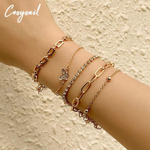 beaded, strands cosysail 5pcs/set multilayer butterfly chain bracelets for female simple crystal rhinestone beaded sets jewelry party, Black
beaded, strands cosysail 5pcs/set multilayer butterfly chain bracelets for female simple crystal rhinestone beaded sets jewelry party, Black