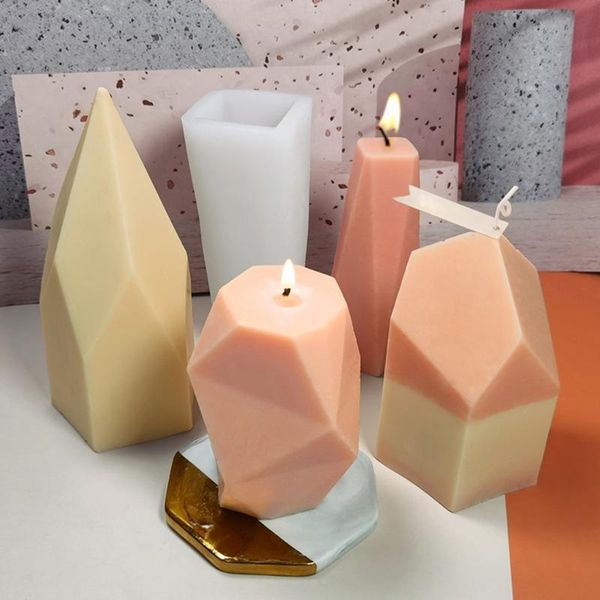 craft tools 3d geometric shape candle mold silicone soap making mould fondant candy cake diy drop
craft tools 3d geometric shape candle mold silicone soap making mould fondant candy cake diy drop