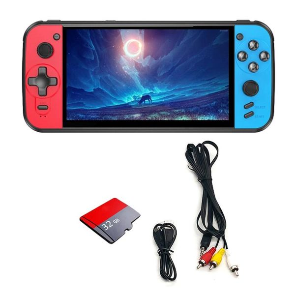 portable game players 6.5 inch x16 retro handheld console dual joystick controller support tv video f62c
portable game players 6.5 inch x16 retro handheld console dual joystick controller support tv video f62c