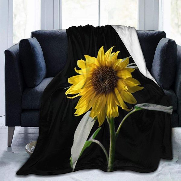 Sunflower in The Dark Flannel Fleece Throw Blanket Living Room/Bedroom/Sofa Couch Warm Soft Bed Blanket for Kids Adults All
Sunflower in The Dark Flannel Fleece Throw Blanket Living Room/Bedroom/Sofa Couch Warm Soft Bed Blanket for Kids Adults All