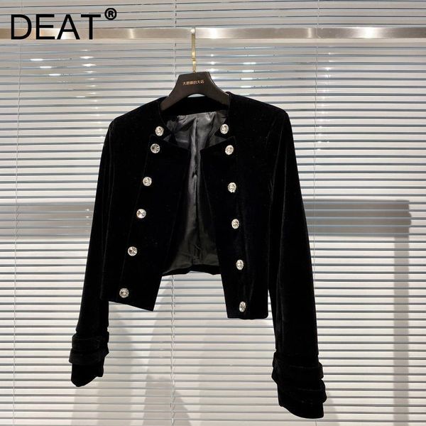 women's jackets deat women diamonds button jacket arrivals round neck long sleeve fashion temperament autumn winter 2021 11d2441, Black;brown
women's jackets deat women diamonds button jacket arrivals round neck long sleeve fashion temperament autumn winter 2021 11d2441, Black;brown