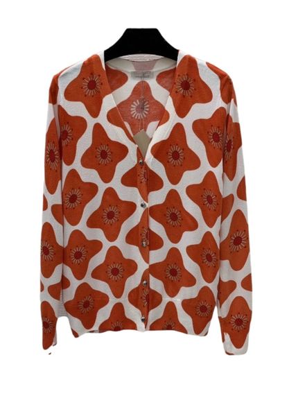2022 spring milan runway sweaters v neck long sleeve women's sweater high end jacquard cardigan women designer sweater 1206-20, White;black
2022 spring milan runway sweaters v neck long sleeve women's sweater high end jacquard cardigan women designer sweater 1206-20, White;black