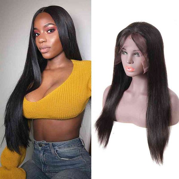 straight brazilian kinky curly front deep swiss lace cap body wave human hair wigs, Black;brown
straight brazilian kinky curly front deep swiss lace cap body wave human hair wigs, Black;brown