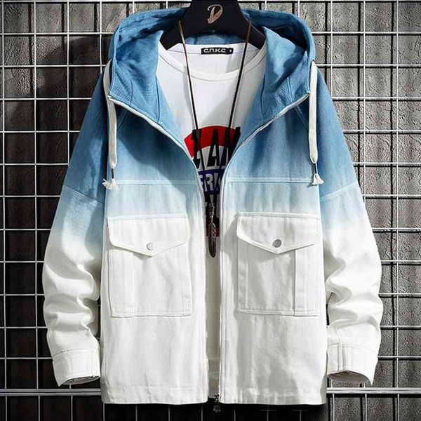 men's jackets spring fashion gradient color streetwear casual jacket men hooded windbreaker coat plus size 5xl 6xl k6jm, Black;brown
men's jackets spring fashion gradient color streetwear casual jacket men hooded windbreaker coat plus size 5xl 6xl k6jm, Black;brown