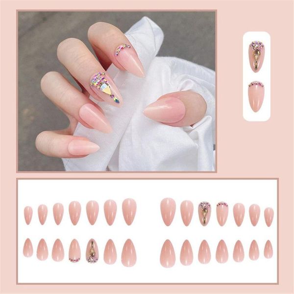 false nails women jelly gum nail art beauty ballerina ballet tip almond ombre, Red;gold
false nails women jelly gum nail art beauty ballerina ballet tip almond ombre, Red;gold