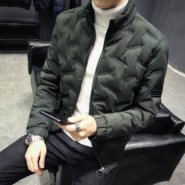 Men's Down & Parkas Brand Winter Mens Overcoat Clothing Casual Men High Quality Slim Warm Thermal Coat Male Standing Collar Parka Jacket1 DBQS, Black
Men's Down & Parkas Brand Winter Mens Overcoat Clothing Casual Men High Quality Slim Warm Thermal Coat Male Standing Collar Parka Jacket1 DBQS, Black