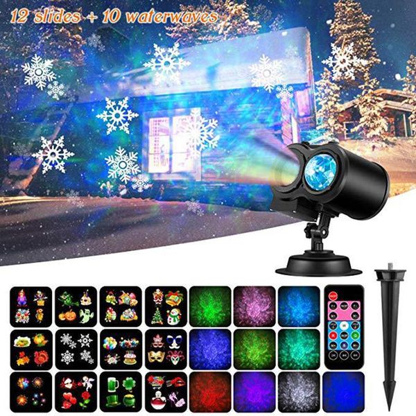 christmas projector lights 12/16 slides ocean wave snowflake waterproof outdoor laser for year party lawn lamp lamps
christmas projector lights 12/16 slides ocean wave snowflake waterproof outdoor laser for year party lawn lamp lamps