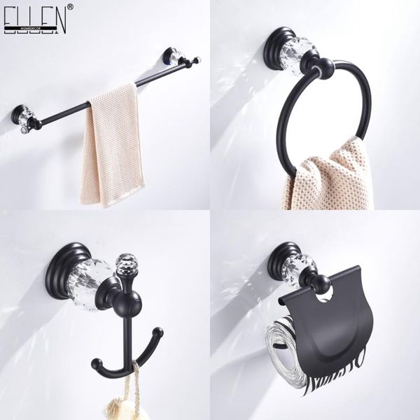 bath accessory set bathroom accessories toilet paper holder towel show ring robe hook black crystal hardware elb85400
bath accessory set bathroom accessories toilet paper holder towel show ring robe hook black crystal hardware elb85400