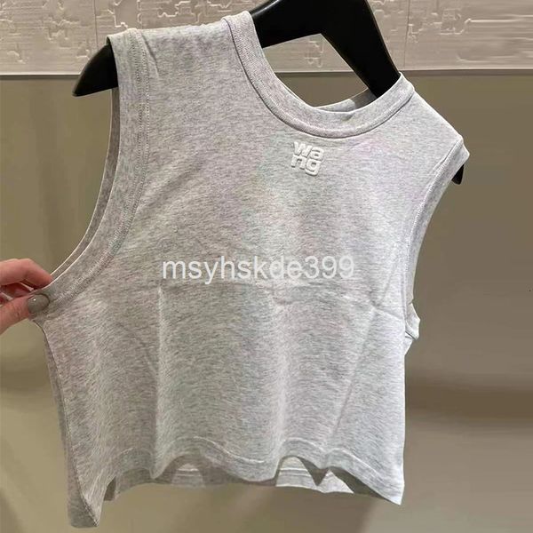 women's tanks & camis 5133aw king spring and summer round neck short vest women, White
women's tanks & camis 5133aw king spring and summer round neck short vest women, White