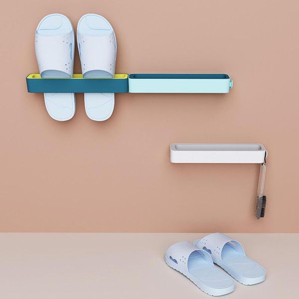 household wall mounted shoes rack hanger bedroom bathroom slipper holder hanging storage organizer clothing & wardrobe
household wall mounted shoes rack hanger bedroom bathroom slipper holder hanging storage organizer clothing & wardrobe