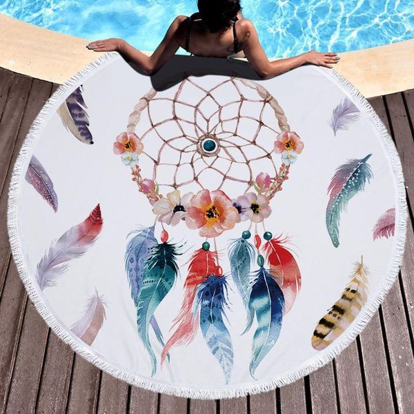 towel round print bath dreamcatcher beach picnic yoga polyester circle with fringe blanket mat tapestry body cover
towel round print bath dreamcatcher beach picnic yoga polyester circle with fringe blanket mat tapestry body cover