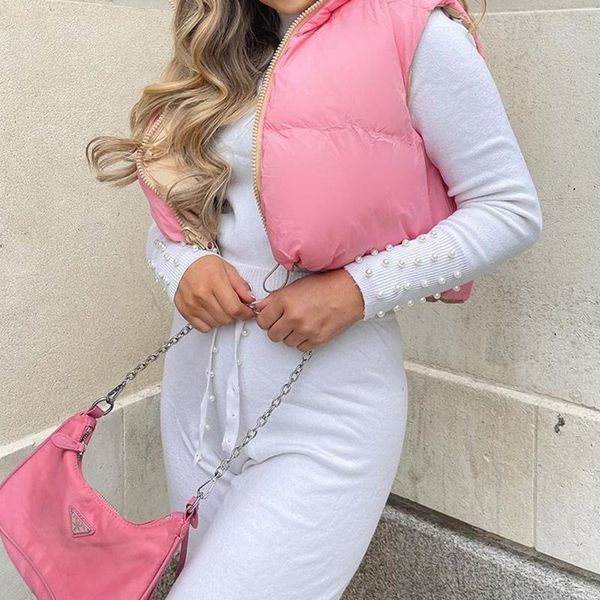 women's vests winter solid reversible vest jackets women streetwear cute pink color keep warm drawstring stand-up collar zipper outerwe, Black;white
women's vests winter solid reversible vest jackets women streetwear cute pink color keep warm drawstring stand-up collar zipper outerwe, Black;white