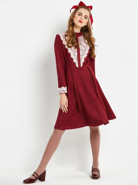 casual dresses sisjuly vintage 60s turtleneck lace up knee length a line zipper elegant autumn female 2021, Black;gray
casual dresses sisjuly vintage 60s turtleneck lace up knee length a line zipper elegant autumn female 2021, Black;gray