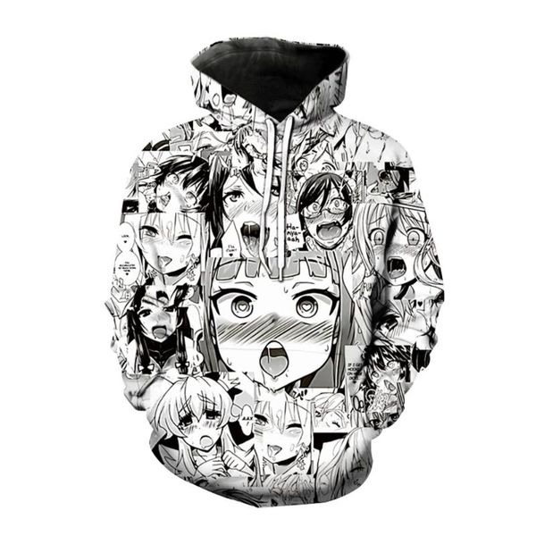 men's hoodies & sweatshirts 2021 spring and autumn 3d hoodie women's japanese manga streetwear shy girl hentai harajuku, Black
men's hoodies & sweatshirts 2021 spring and autumn 3d hoodie women's japanese manga streetwear shy girl hentai harajuku, Black
