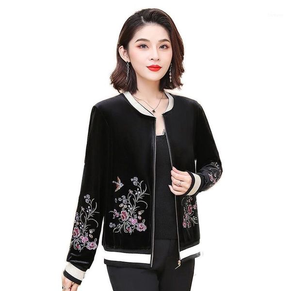 women's down & parkas autumn winter coat black gold velvet short jackets style embroidered printed loose long sleeve baseball uniform
women's down & parkas autumn winter coat black gold velvet short jackets style embroidered printed loose long sleeve baseball uniform