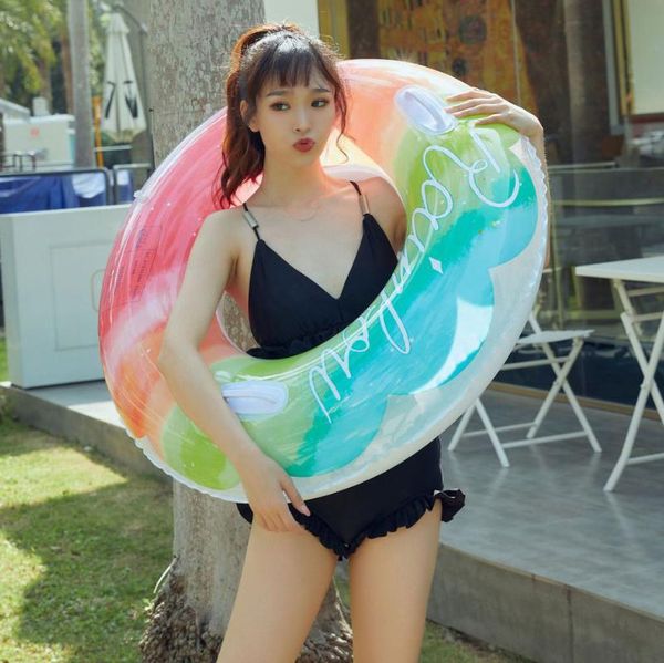 life vest & buoy kids inflatable swimming circle thickened pvc rainbow pattern pool toys water seat for child
life vest & buoy kids inflatable swimming circle thickened pvc rainbow pattern pool toys water seat for child