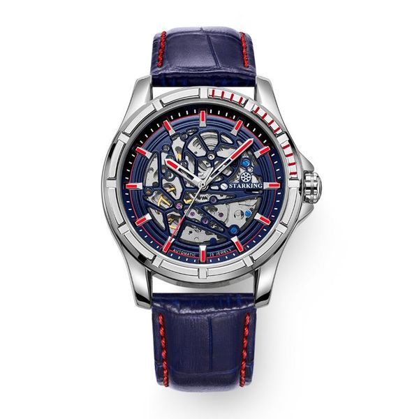wristwatches starking brand watch men automatic mechanical mens hollow carved fashion 40mm waterproof luxury star, Slivery;brown
wristwatches starking brand watch men automatic mechanical mens hollow carved fashion 40mm waterproof luxury star, Slivery;brown