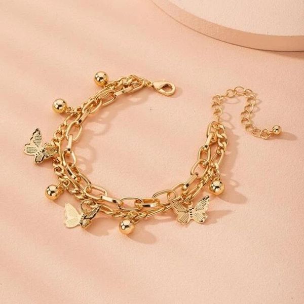 link, chain jewellery bangles women bracelet butterfly bracelets fashion jewelry wedding hand made gold color trendy zinc alloy bransoletka, Black
link, chain jewellery bangles women bracelet butterfly bracelets fashion jewelry wedding hand made gold color trendy zinc alloy bransoletka, Black