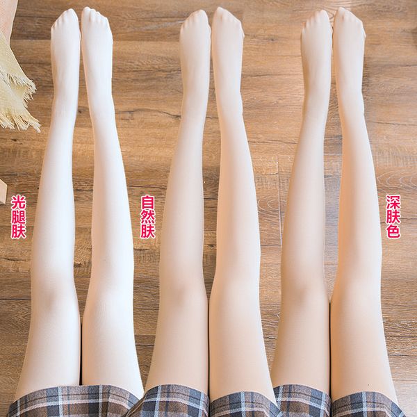 bare leg socks artifact autumn and winter integrated plush thickened pantyhose imitation nylon legging's warm pants, Black;white
bare leg socks artifact autumn and winter integrated plush thickened pantyhose imitation nylon legging's warm pants, Black;white