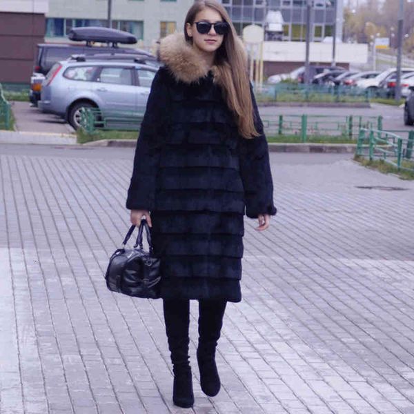 women's fur & faux genuine real long coat with striped cut x hood overcoat and big raccoon trim up sr342 tcdt, Black
women's fur & faux genuine real long coat with striped cut x hood overcoat and big raccoon trim up sr342 tcdt, Black