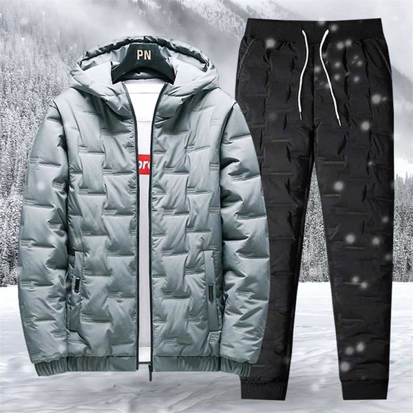 jackets men tracksuit sets thick windproof fashion mens hooded bomber coats sportsweart suit brand two pieces sweatsuit warm 4xl 211222, Gray
jackets men tracksuit sets thick windproof fashion mens hooded bomber coats sportsweart suit brand two pieces sweatsuit warm 4xl 211222, Gray
