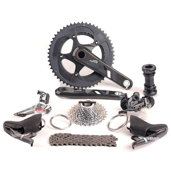 bike derailleurs force 22 2x11 speed road bicycle derailleur groupset kit gxp crankset carbon arm 170/172.5mm without calipers c-brake
bike derailleurs force 22 2x11 speed road bicycle derailleur groupset kit gxp crankset carbon arm 170/172.5mm without calipers c-brake