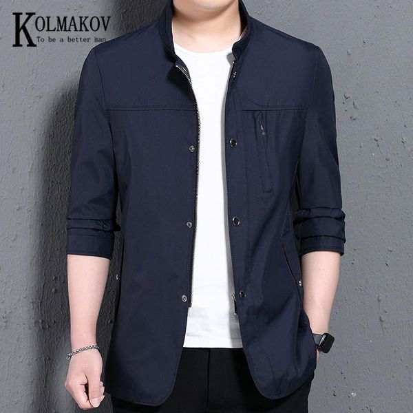 men's jackets kolmakov the jacket standing collar casual korean edition breathable coat slim-fitting solid color overcoat size m-4xl, Black;brown
men's jackets kolmakov the jacket standing collar casual korean edition breathable coat slim-fitting solid color overcoat size m-4xl, Black;brown