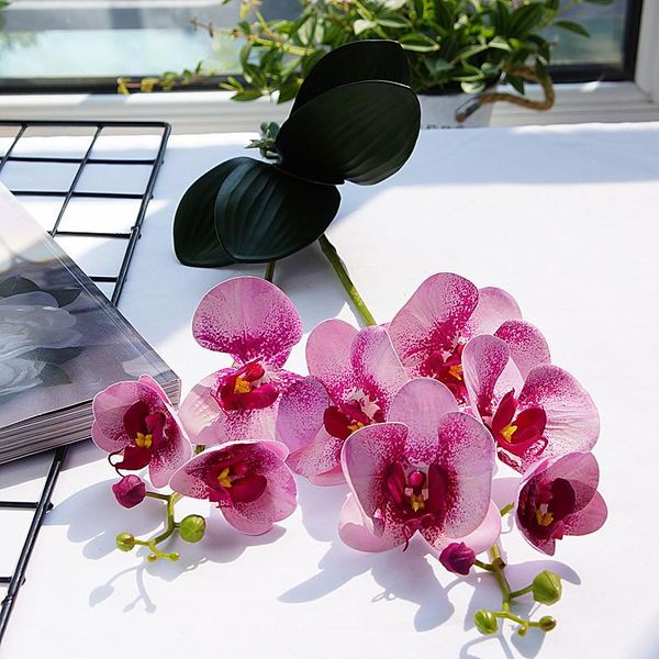 decorative flowers & wreaths artificial plastic orchid wedding decoration 2 branches with leaves nature orchids fake home garden decors
decorative flowers & wreaths artificial plastic orchid wedding decoration 2 branches with leaves nature orchids fake home garden decors