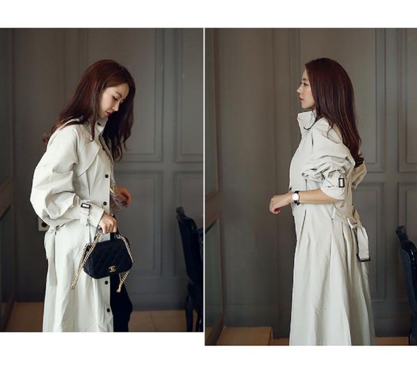 women's trench coats arrival women fashion comfortable loose a-line coat professional temperament outdoor warm long, Tan;black
women's trench coats arrival women fashion comfortable loose a-line coat professional temperament outdoor warm long, Tan;black