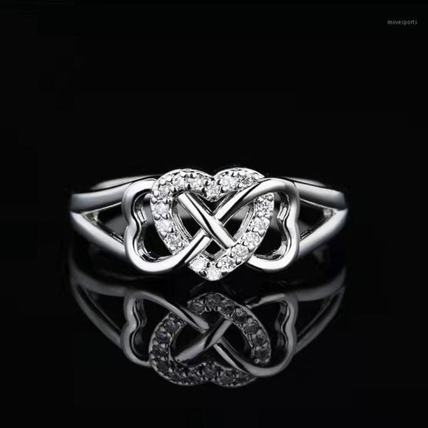 wedding rings fashion exquisite love heart zircon minimalist silver color ring glamour woman ngagement party jewelry accessories1, Slivery;golden
wedding rings fashion exquisite love heart zircon minimalist silver color ring glamour woman ngagement party jewelry accessories1, Slivery;golden