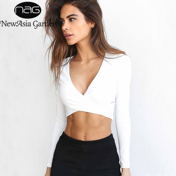newasia garden front cross long sleeve casual tshirts v neck autumn pullover women crop winter spring shirts outfits new 210413, White
newasia garden front cross long sleeve casual tshirts v neck autumn pullover women crop winter spring shirts outfits new 210413, White