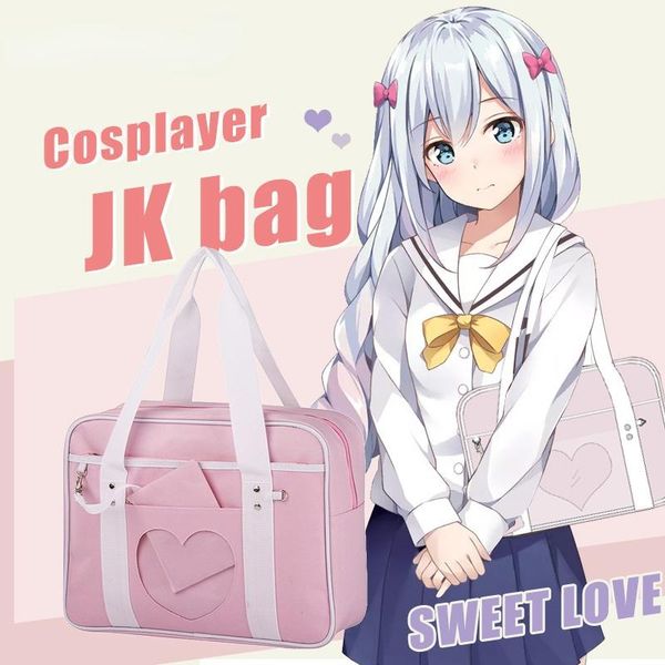 evening bags style pink japanese travel shoulder school for women girls large capacity luggage organizer handbags totes with strap
evening bags style pink japanese travel shoulder school for women girls large capacity luggage organizer handbags totes with strap