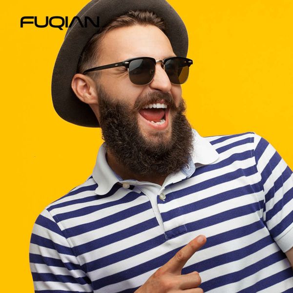 sunglasses fuqian classic polarized men retro square bells sunglasses women men's riding glasses uv400, Black
sunglasses fuqian classic polarized men retro square bells sunglasses women men's riding glasses uv400, Black