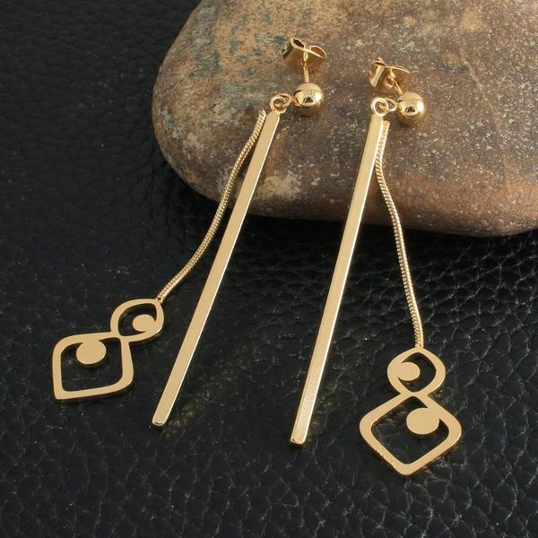 dangle & chandelier simple gold color earring fashion stainless steel jewelry earrings for women efgzbiaf, Silver
dangle & chandelier simple gold color earring fashion stainless steel jewelry earrings for women efgzbiaf, Silver