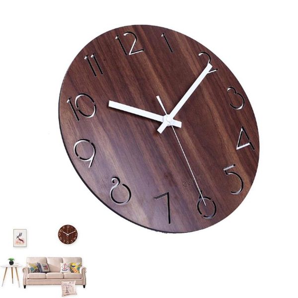 wall clocks 12inch fashion wood clock bedroom living room no creative mute hanging battery(not include) home, room,
wall clocks 12inch fashion wood clock bedroom living room no creative mute hanging battery(not include) home, room,