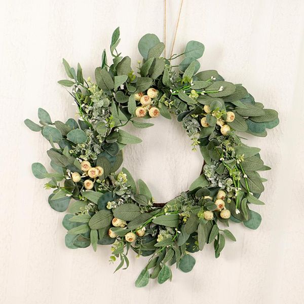 decorative flowers & wreaths artificial wreath garland ginkgo encrypted eucalyptus door for home office wedding decoration
decorative flowers & wreaths artificial wreath garland ginkgo encrypted eucalyptus door for home office wedding decoration