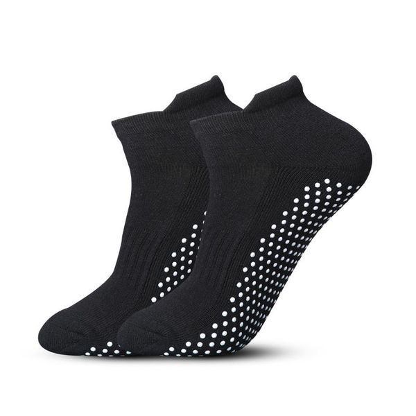 sports socks yoga for women non skid slipper with grips barre pilates men, Black
sports socks yoga for women non skid slipper with grips barre pilates men, Black
