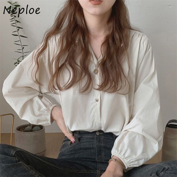 korean style simple all-match o-neck shirts fashion single breasted design women blouse solid color femme blusas 1j055 210422, White
korean style simple all-match o-neck shirts fashion single breasted design women blouse solid color femme blusas 1j055 210422, White