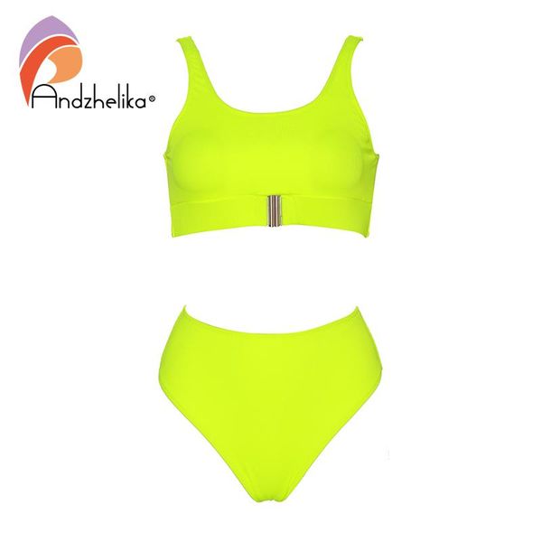 women's swimwear andzhelika swimsuit 2021 high waist bikinis rib cut bathing suit biquini feamle buckle beachwear, White;black
women's swimwear andzhelika swimsuit 2021 high waist bikinis rib cut bathing suit biquini feamle buckle beachwear, White;black