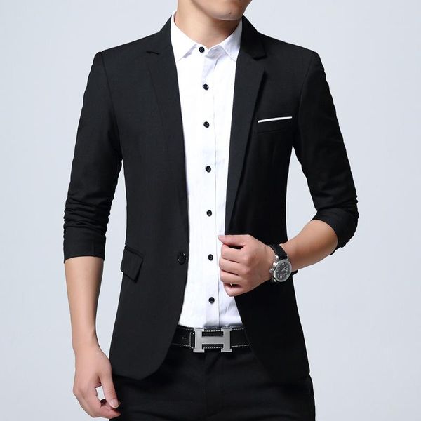 slim fit suit for men smart blazer british style formal suits fashion business casual costume homme mariage blazers bg50bs men's, White;black
slim fit suit for men smart blazer british style formal suits fashion business casual costume homme mariage blazers bg50bs men's, White;black